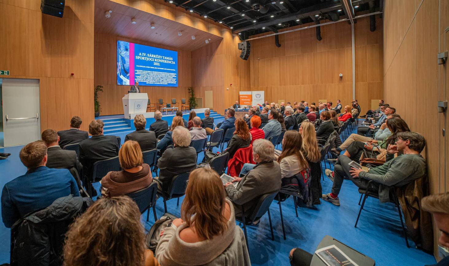 Sikeresen zárult a Sárközy Tamás Sportjogi Konferencia a TF en