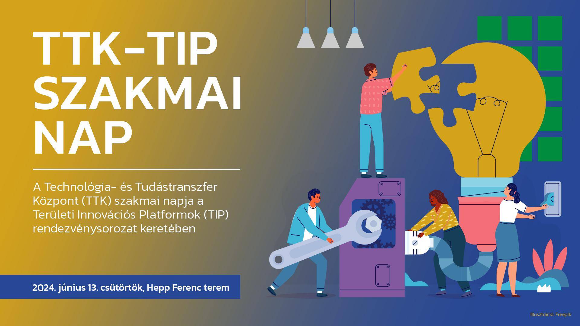 TTK-TIP szakmai nap a TF-en