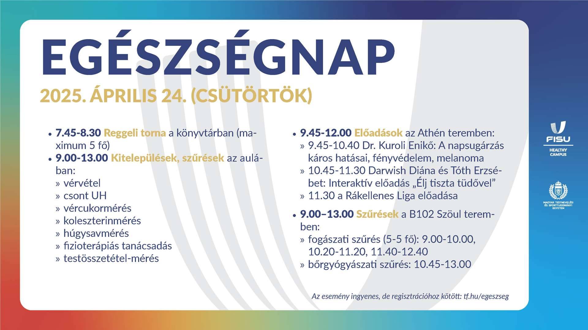Healthy Campus egeszsegnap 1920 x 1080