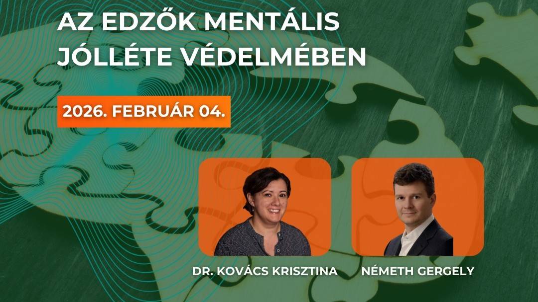 Edzők mentális egészsége: TF-es oktató mutatta be az első eredményeket