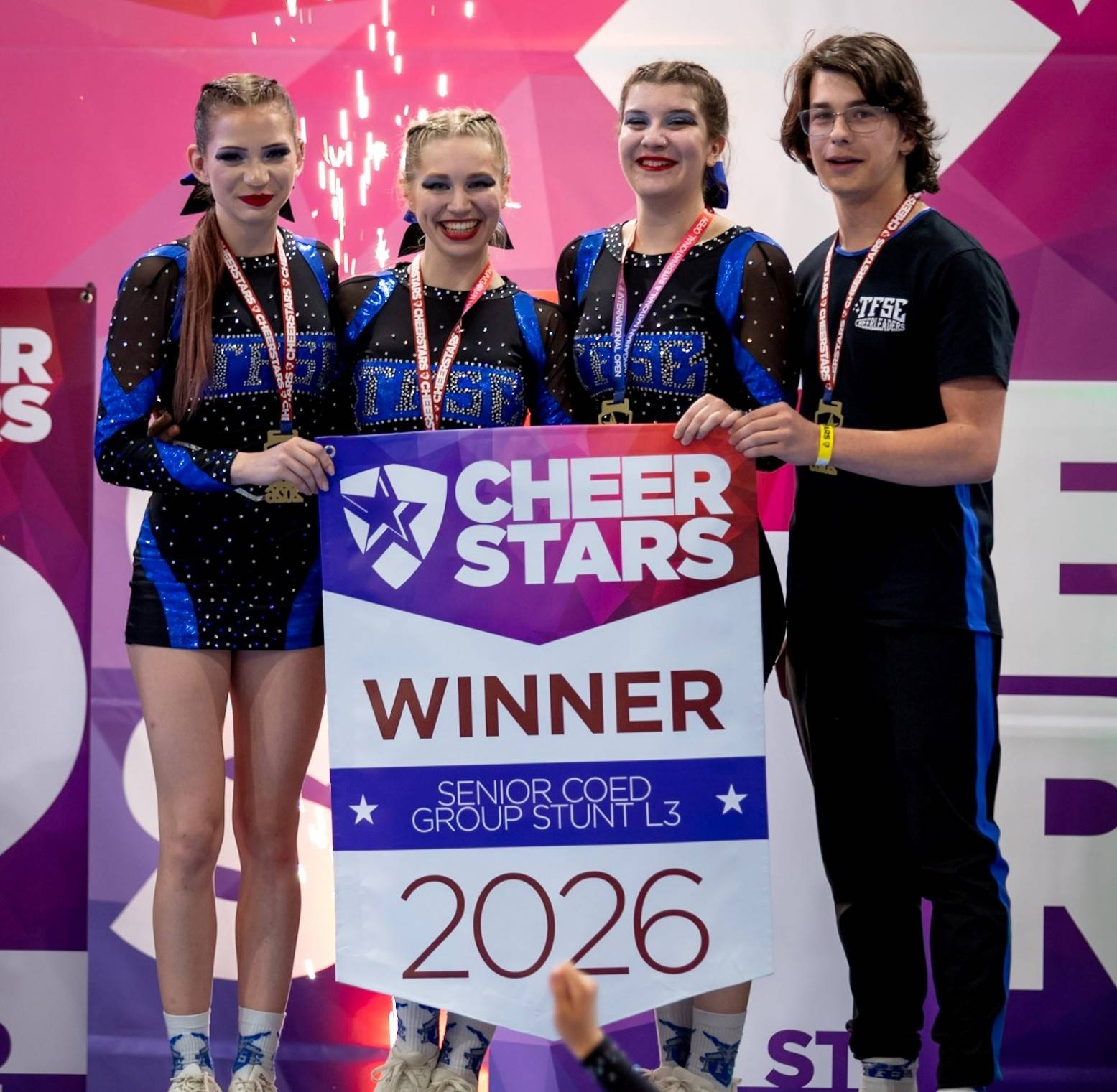 Harom arany es ket ezust a TFSE cheerleaderek merlege a magyar bajnoksagban1