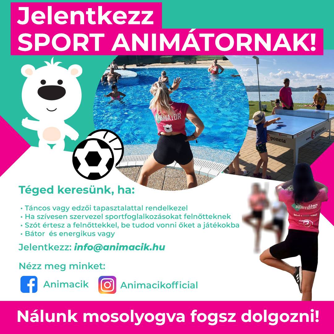 Hirdetes Animacik Sportanimator